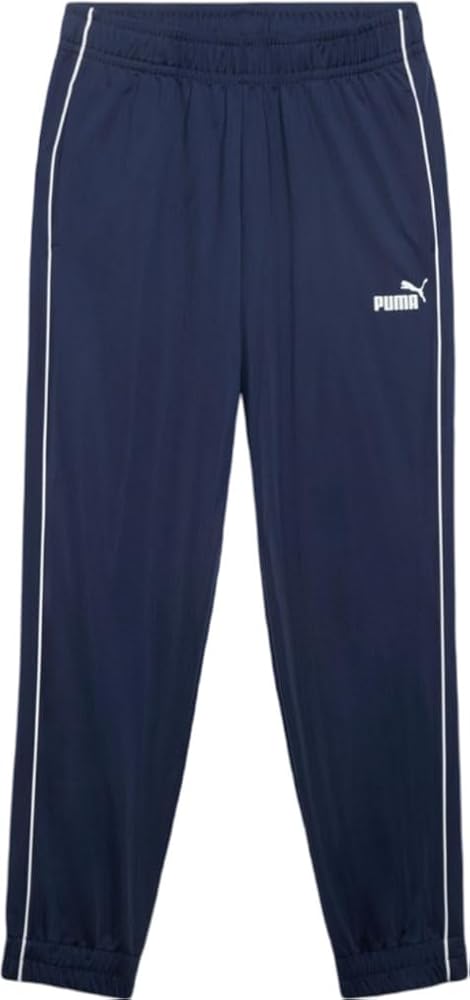 Amazon.com: PUMA Men's Piped Tricot Pant US, XL, Navy-White